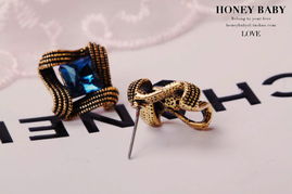 精致之美 韓國復古水晶耳飾，婚禮與日常的完美點綴